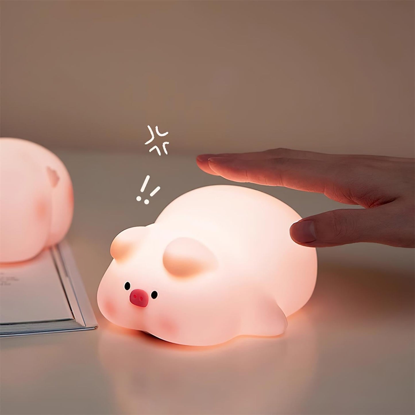 Rynx | Pig Small Night Light 4.7″- 2.6″