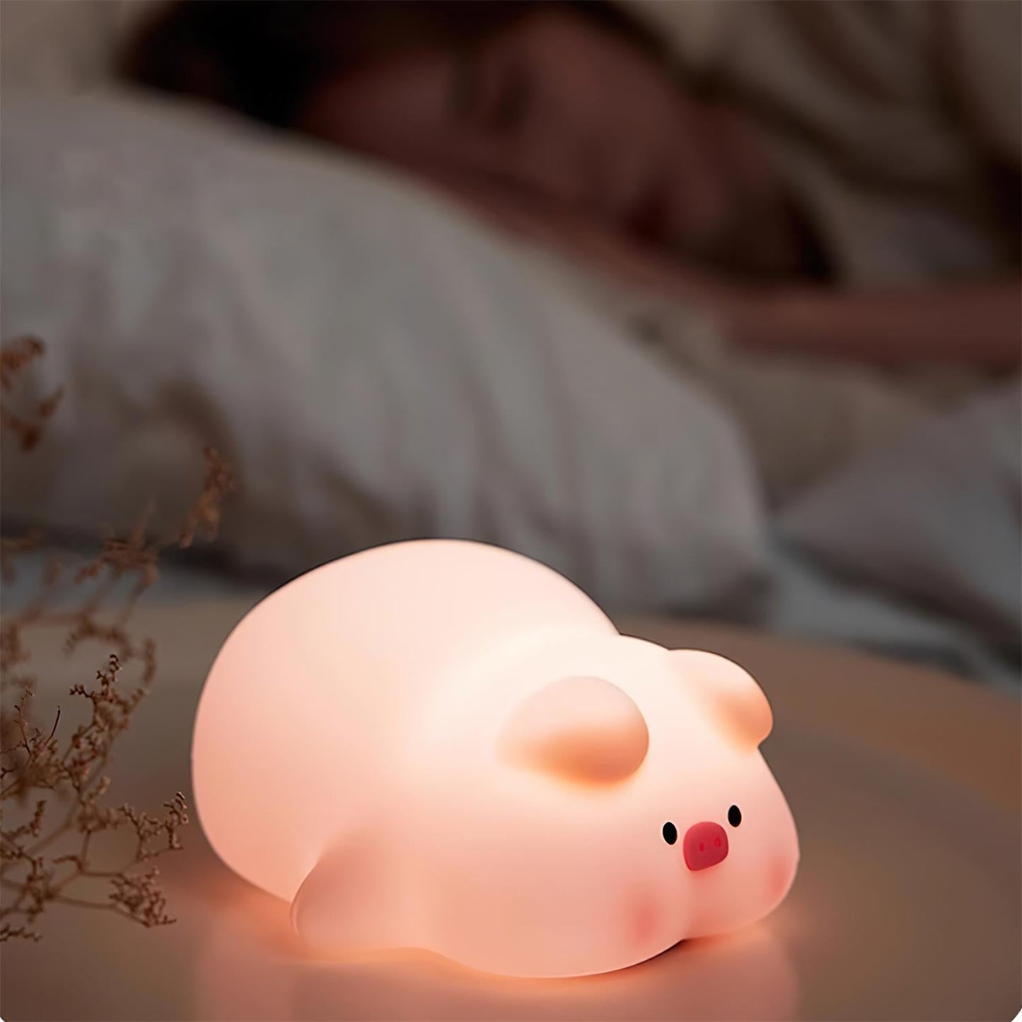 Rynx | Pig Small Night Light 4.7″- 2.6″