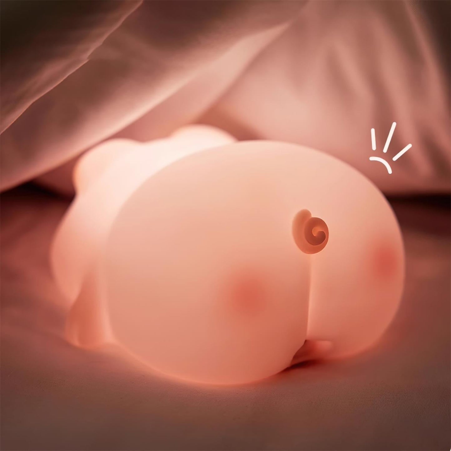 Rynx | Pig Small Night Light 4.7″- 2.6″
