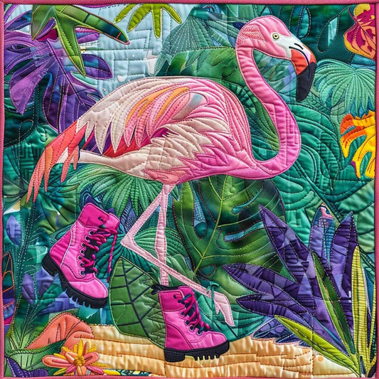 Rynx | Pink Flamingo Quilt