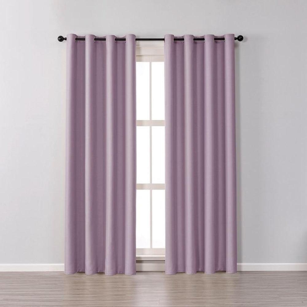 RYNX | Light Purple Blackout Curtains