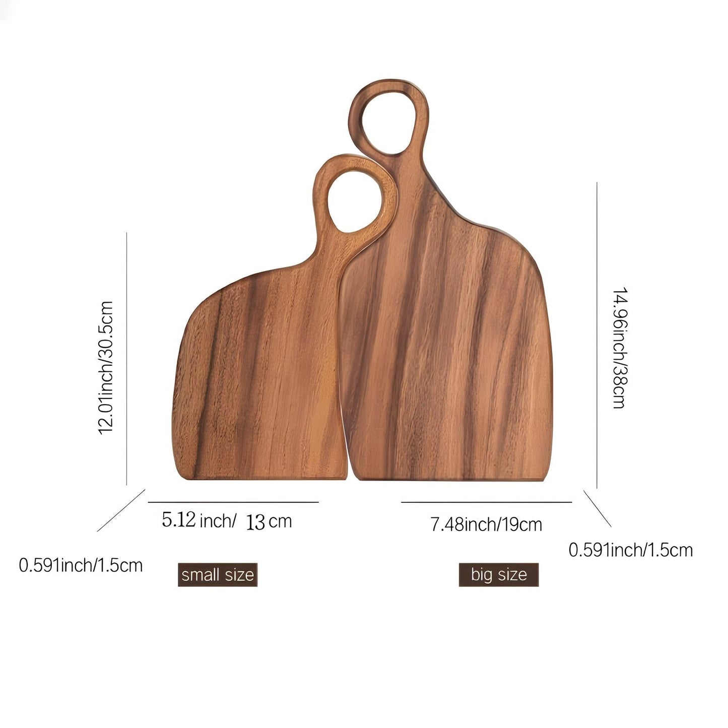 Rynx to cut in acacia wood