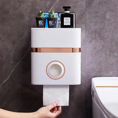 Rynx | Space-saving, wall-mounted bathroom organizer