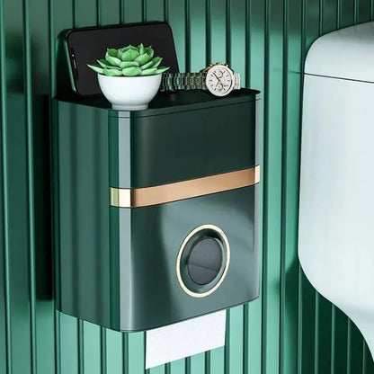 Rynx | Space-saving, wall-mounted bathroom organizer