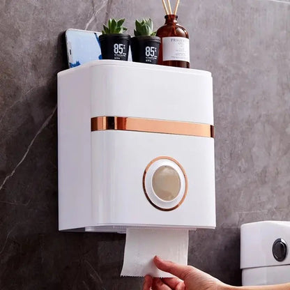 Rynx | Space-saving, wall-mounted bathroom organizer