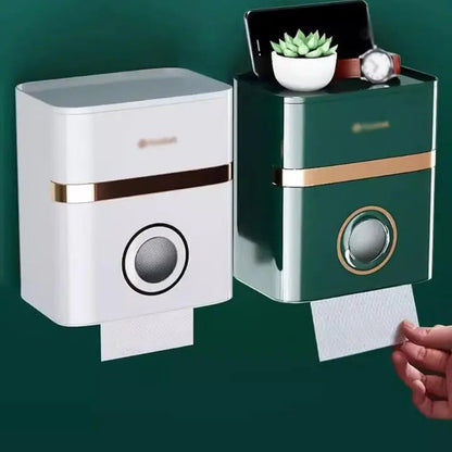 Rynx | Space-saving, wall-mounted bathroom organizer