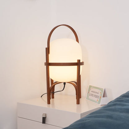 Rynx | Portable Lantern Glass Table Lamp