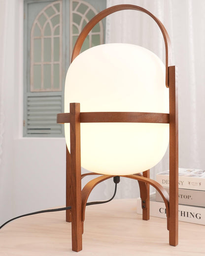 Rynx | Portable Lantern Glass Table Lamp