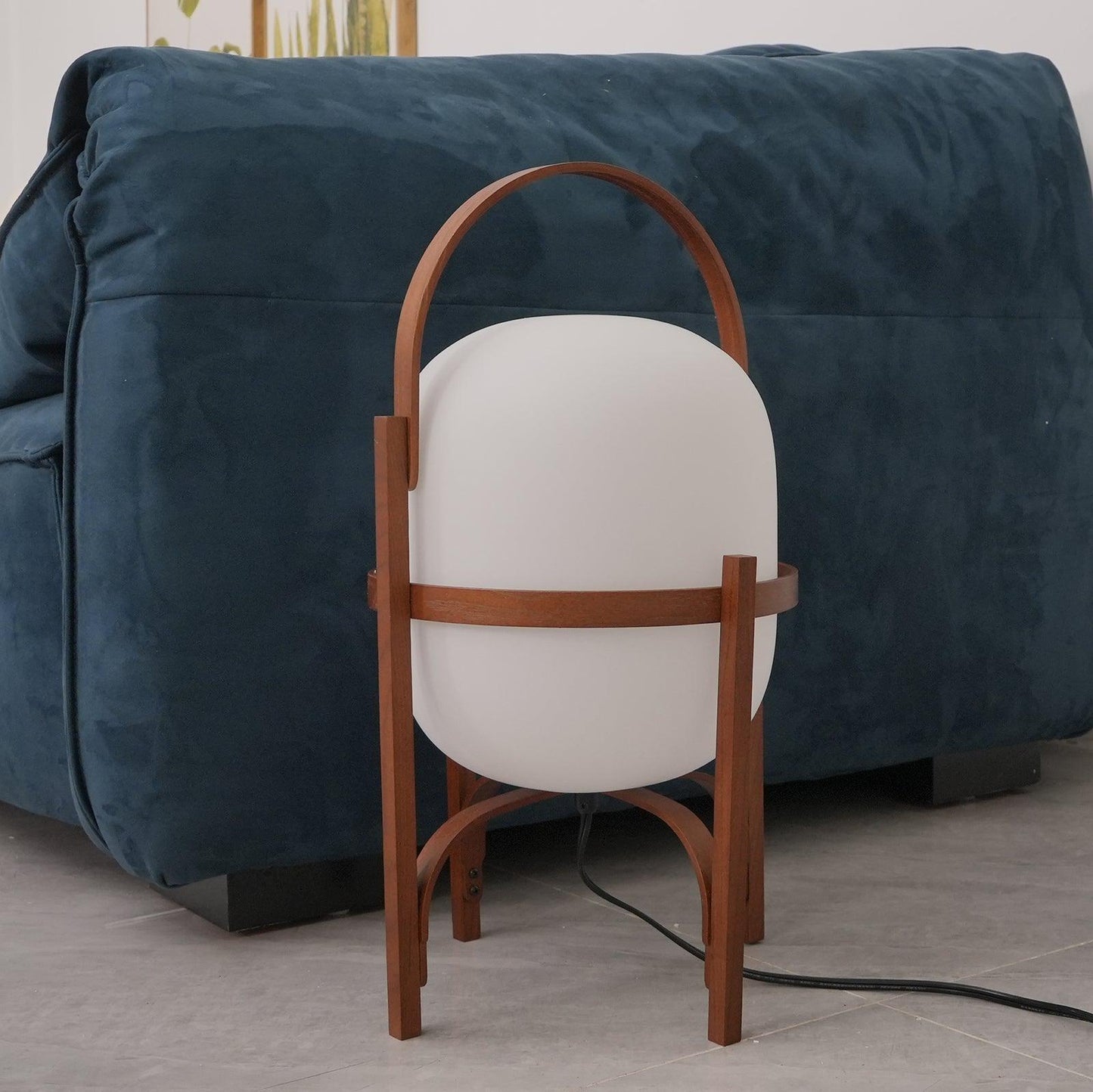 Rynx | Portable Lantern Glass Table Lamp
