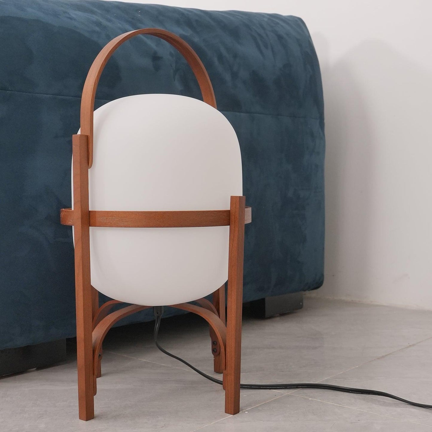 Rynx | Portable Lantern Glass Table Lamp
