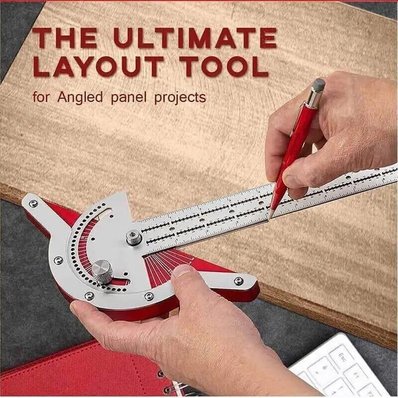 Rynx | High-Quality Precision Edge Ruler for Accurate DIY Measurements and Maximum Accuracy