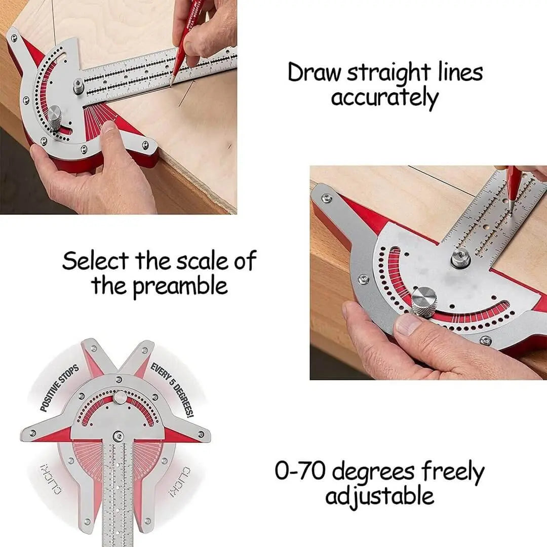 Rynx | High-Quality Precision Edge Ruler for Accurate DIY Measurements and Maximum Accuracy