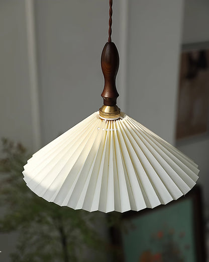 Rynx | Prairie Pleated Plug In Pendant Lamp