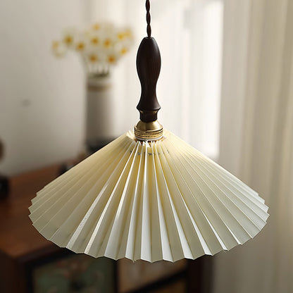 Rynx | Prairie Pleated Plug In Pendant Lamp