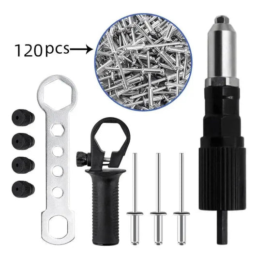 Rynx | Professional Stapler Adapter Kit with 4 Different Nozzles