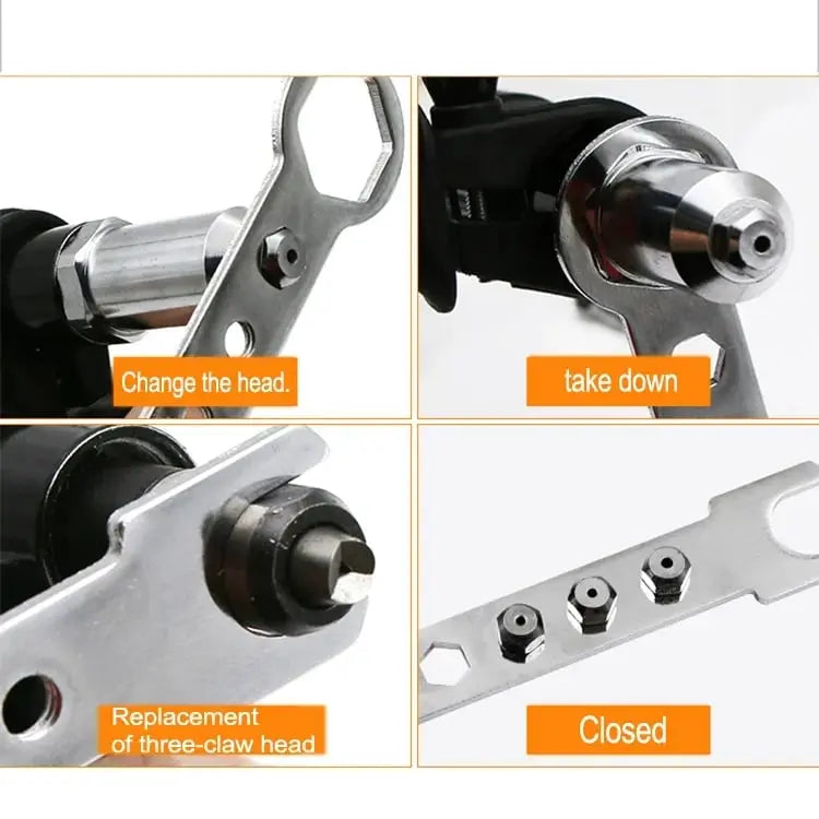 Rynx | Professional Stapler Adapter Kit with 4 Different Nozzles