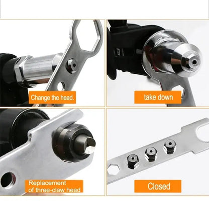 Rynx | Professional Stapler Adapter Kit with 4 Different Nozzles
