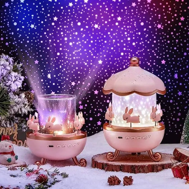 Rynx | Projector night lamp with 12 motifs & Bluetooth – For magical light moments