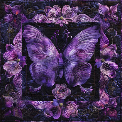 Rynx | Purple Butterfly Quilt