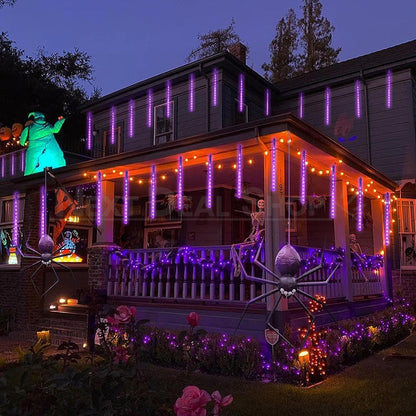 Rynx | Purple meteor shower LED rain lights