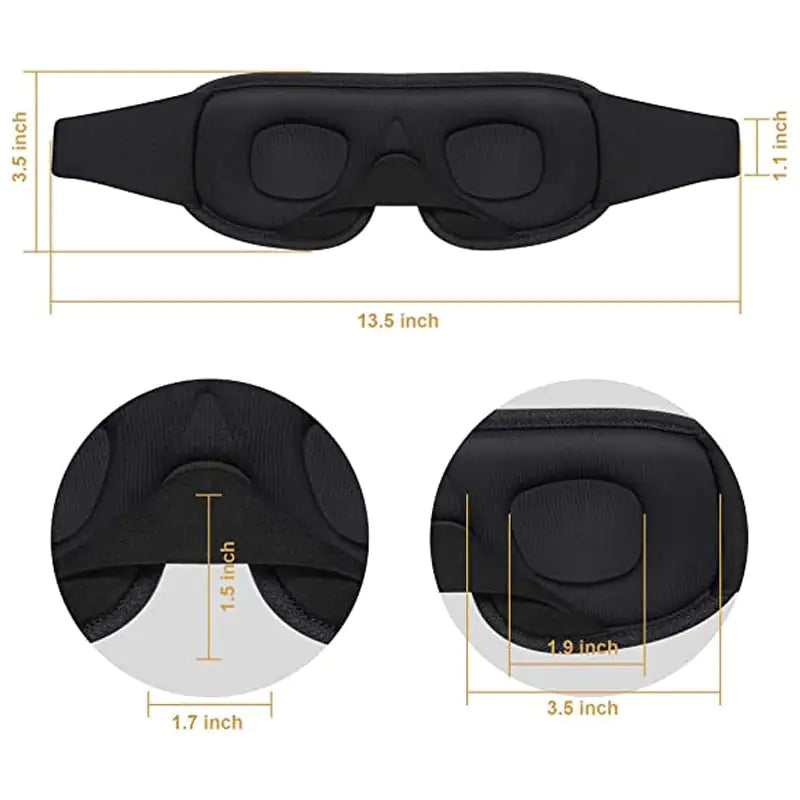 Rynx | 3D Sleep Mask - Turn Off the Light