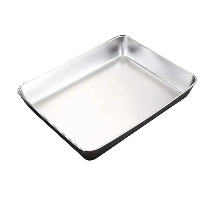 Rynx | Square Stainless Steel Storage Plate with Lid for the Kitchen