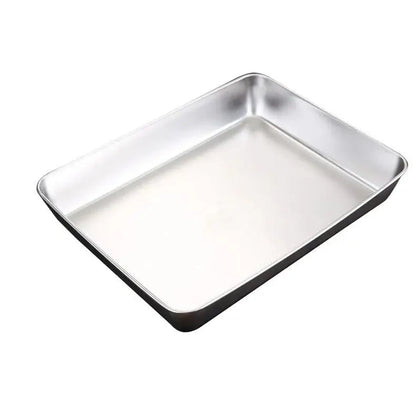 Rynx | Square Stainless Steel Storage Plate with Lid for the Kitchen