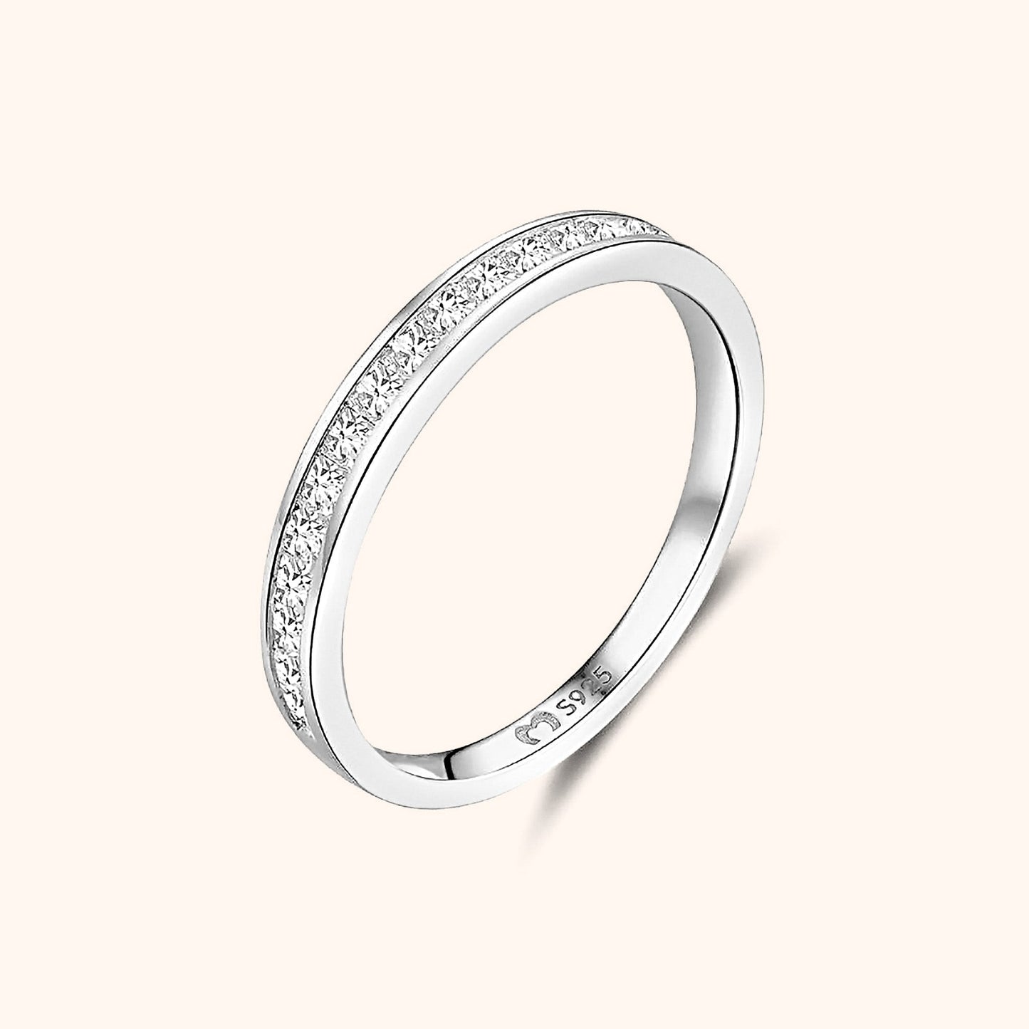 RYNX | Stylish Zirconia Ring - Amelia Silver