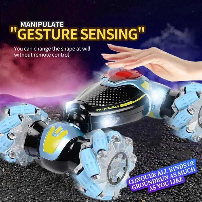 Rynx | RC Gesture and remote-controlled car (Dual Mode)