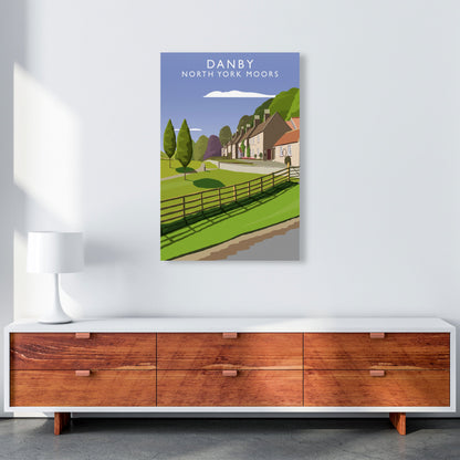 Rynx | Danby (Portrait) by Richard O'Neill Yorkshire Art Print, Vintage Travel Poster