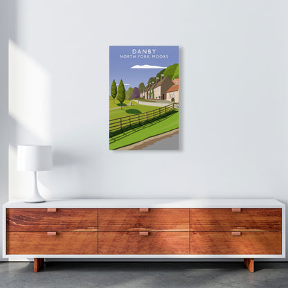 Rynx | Danby (Portrait) by Richard O'Neill Yorkshire Art Print, Vintage Travel Poster