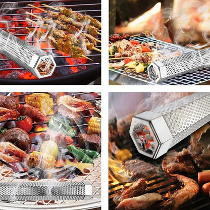 Rynx | Stainless Steel Smoking Tube for All Grill Types