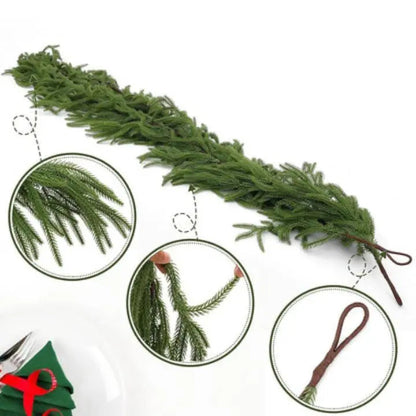 Rynx | Realistic Norfolk Pine Dripping Garland