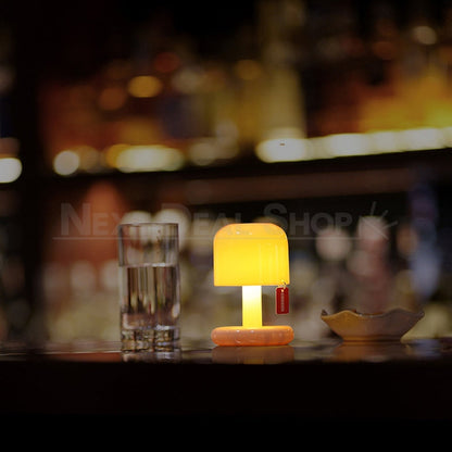 Rynx | Rechargeable sunset mushroom night light