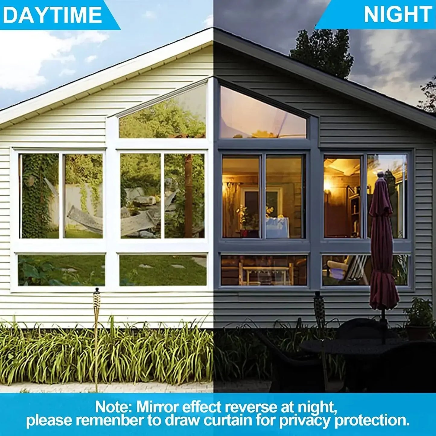 Rynx | Reflective Window Film – Cool Rooms and Privacy