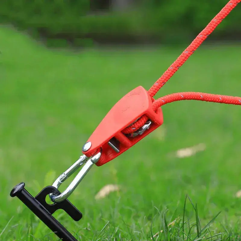 Rynx | Windproof Outdoor Rope – 5 m Reflective Nylon with Carabiner