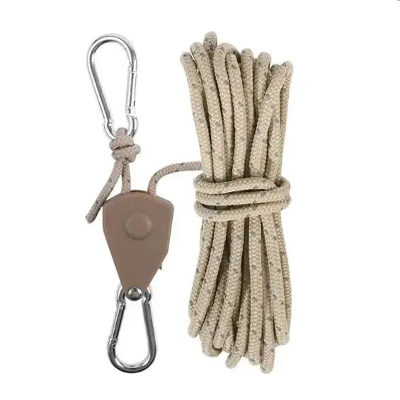 Rynx | Reflective Outdoor Rope Set – With Carabiner, Hooks & Tensioner for Tent & Camping (4 Pieces)