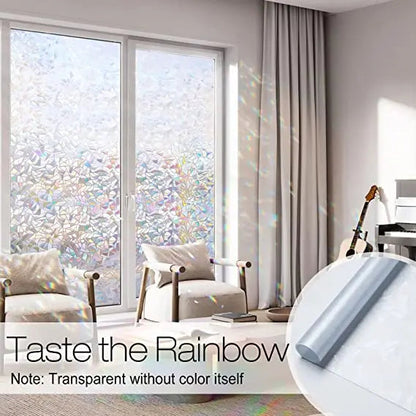 Rynx | Rainbow Window Film – Color Play & UV PRedection without Adhesive