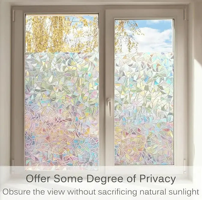 Rynx | Rainbow Window Film – Color Play & UV PRedection without Adhesive