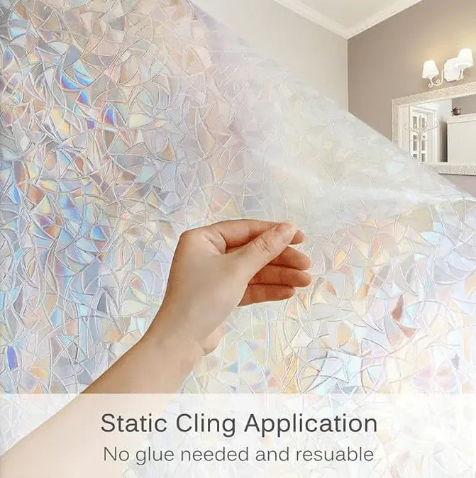 Rynx | Rainbow Window Film – Color Play & UV PRedection without Adhesive