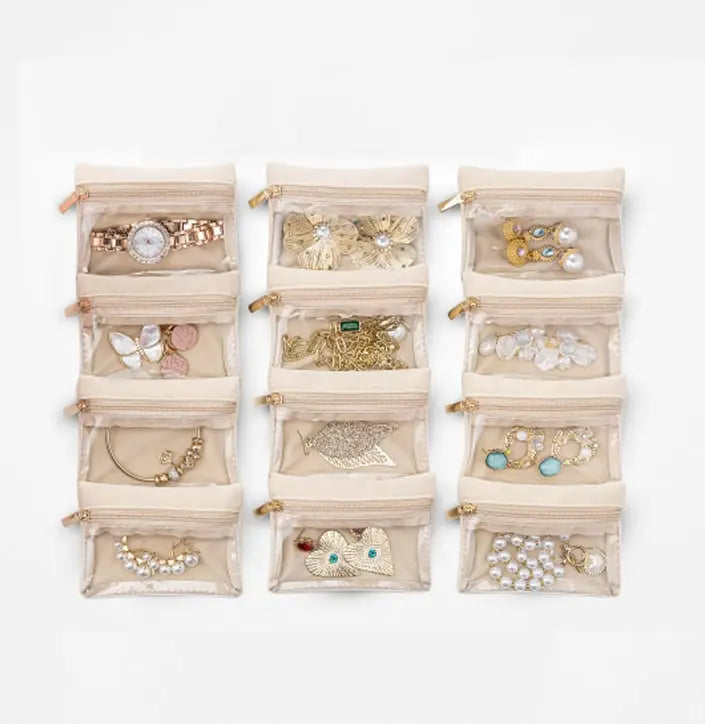 Rynx | Jewelry box with transparent compartments – stored organized and pRedected