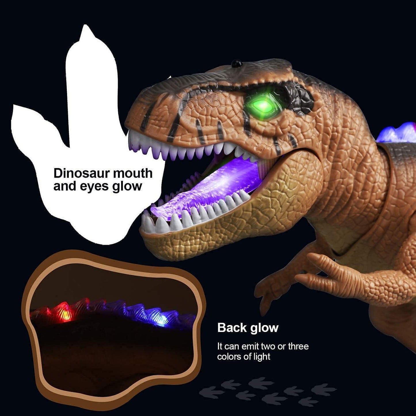 RYNX | Control The T-Rex Dinosaur With Led Lighting