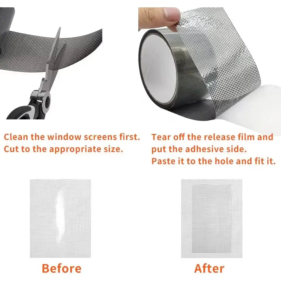 Rynx | Repair fabric tape for insect screens – Durable and weatherproof