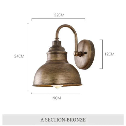 Rynx | RetroLys - Waterproof Vintage Wall Lamp