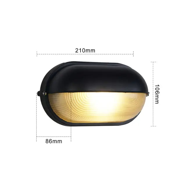 Rynx | IronLicht - Robust Waterproof Wall Lamp for Industrial Use