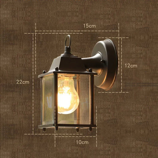 Rynx | VintageGlimmer - Classic Outdoor Wall Lamp