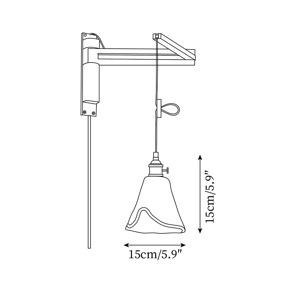 Rynx | Rigale Plug In Wall Lamp