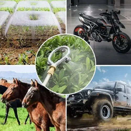 Rynx | Ring spray nozzle with mist function – Ideal for horse stable, vineyard, agriculture & garden