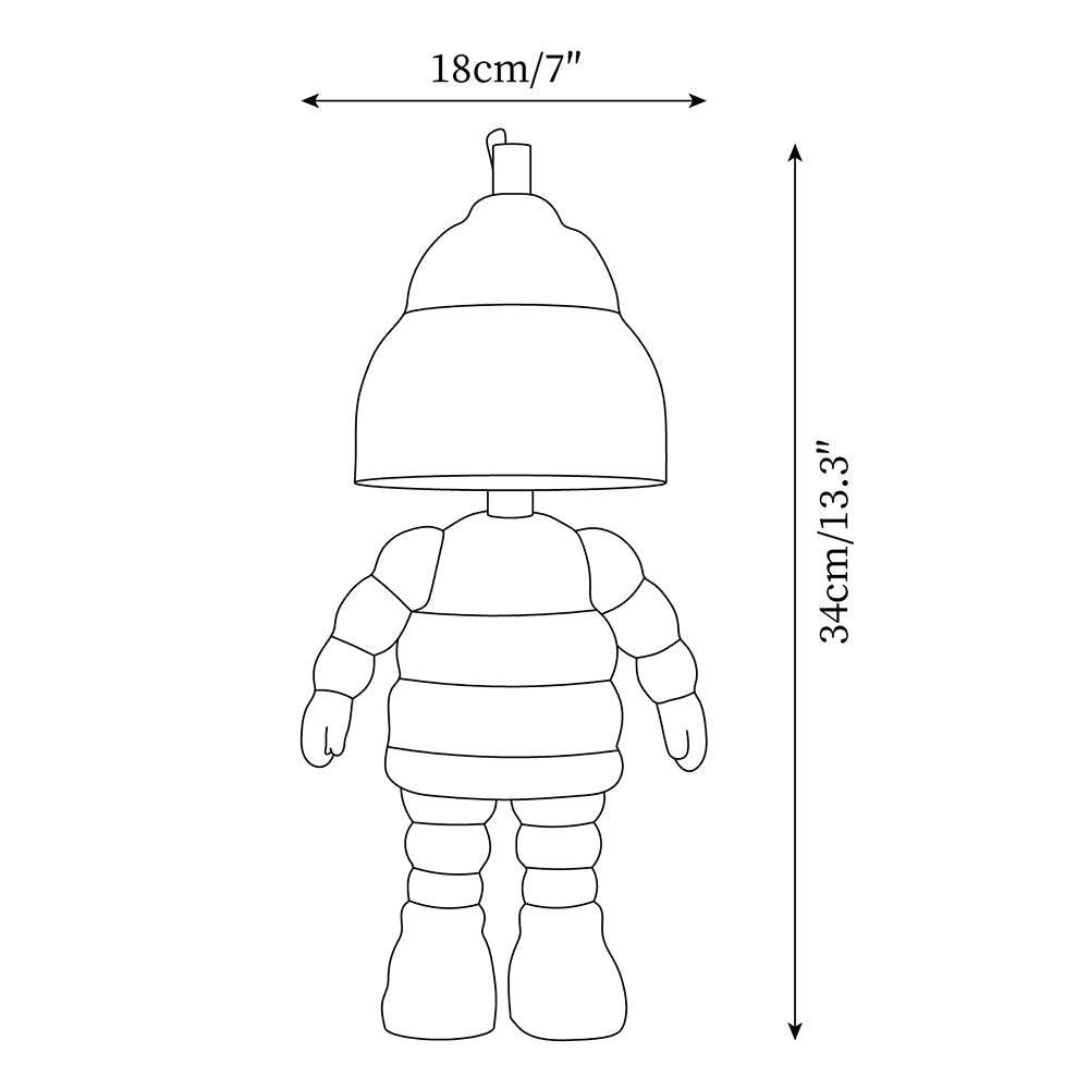 Rynx | Robot Wax Candle Warmer Lamp