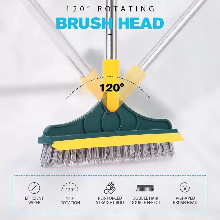 Rynx | Robust Floor Cleaning Brush with Long Handle – Effortlessly Deep Clean